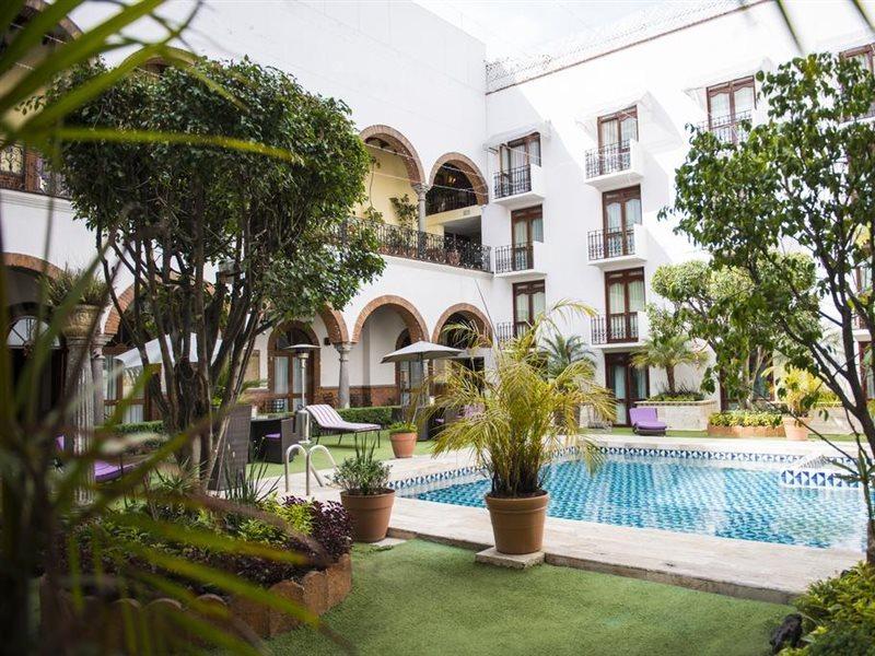 san Pedro Hotel Puebla Bagian luar foto