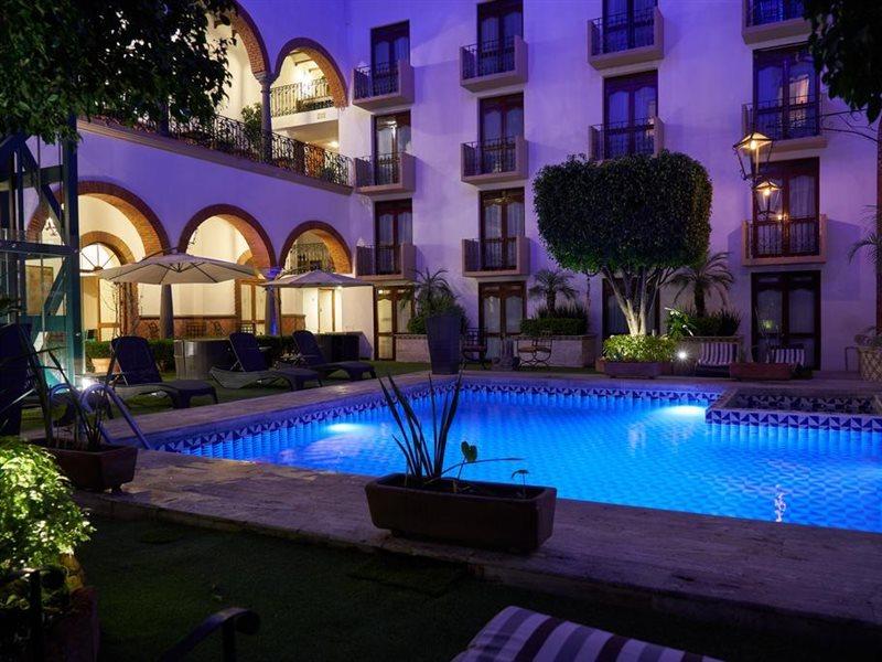 san Pedro Hotel Puebla Bagian luar foto