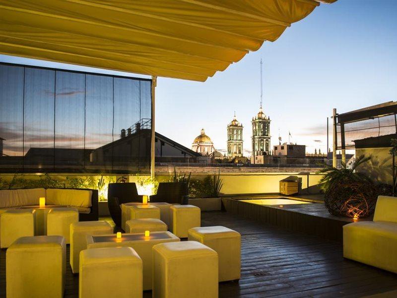 san Pedro Hotel Puebla Bagian luar foto