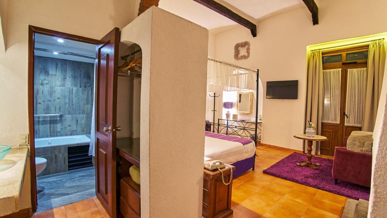 san Pedro Hotel Puebla Bagian luar foto