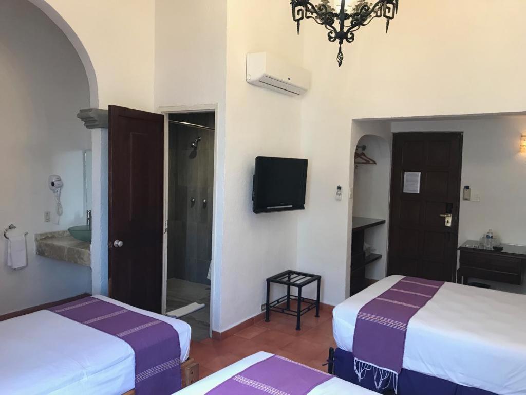 san Pedro Hotel Puebla Bagian luar foto