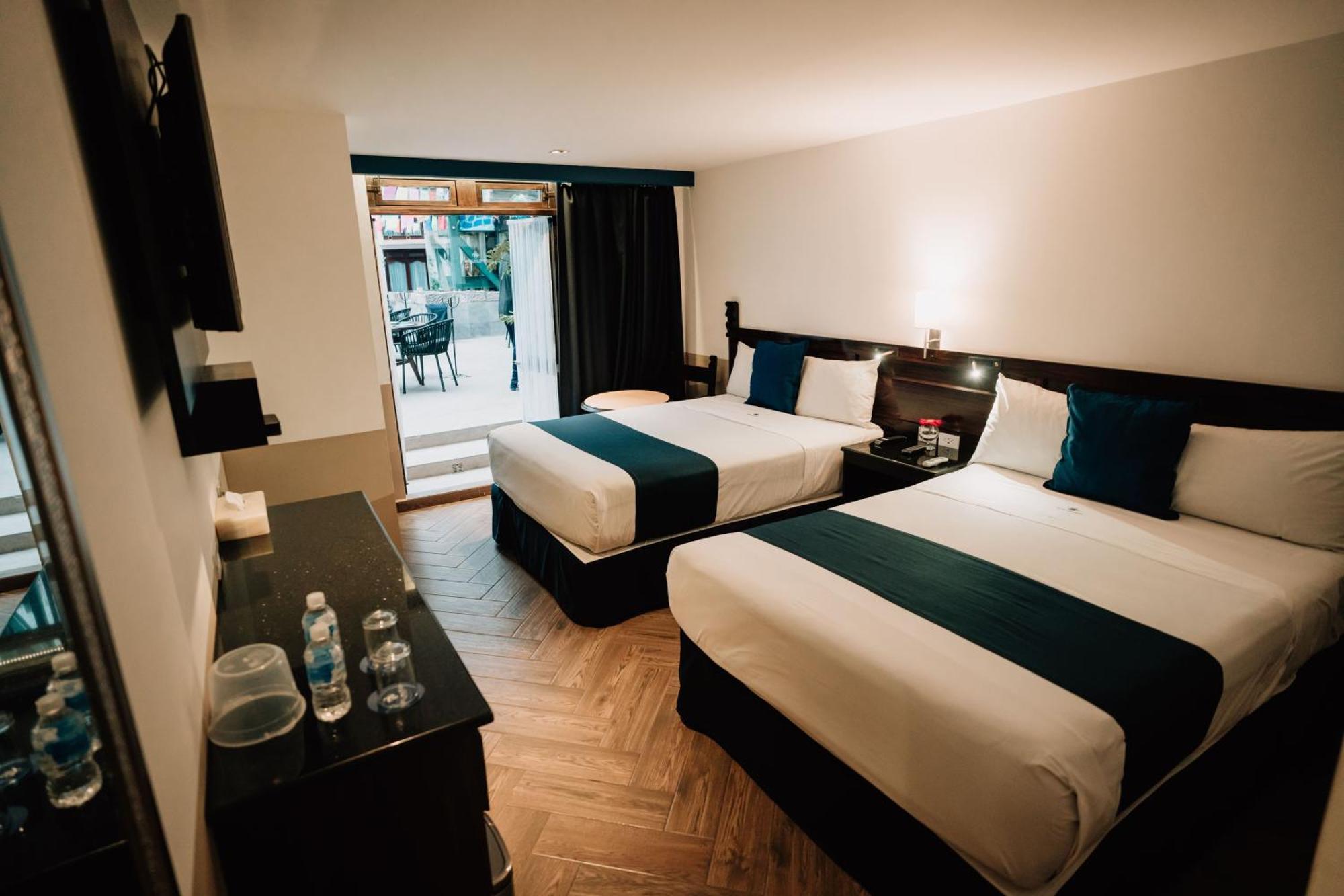 san Pedro Hotel Puebla Bagian luar foto