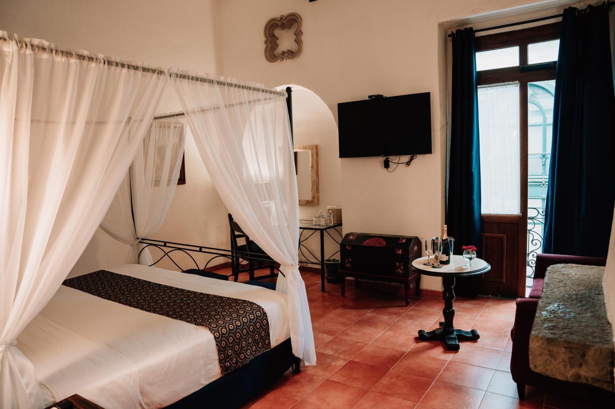 san Pedro Hotel Puebla Bagian luar foto