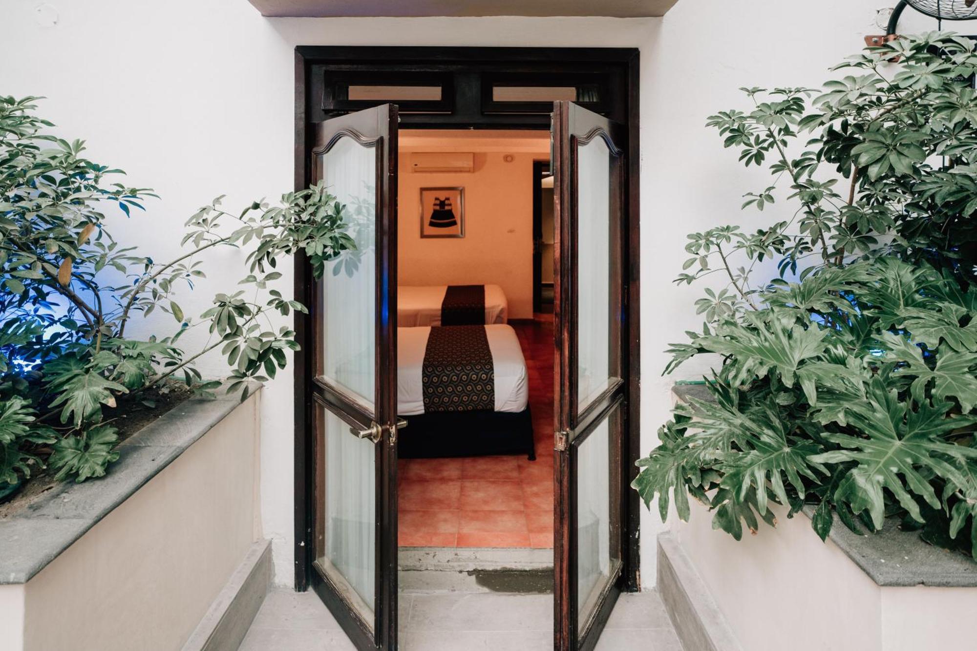 san Pedro Hotel Puebla Bagian luar foto