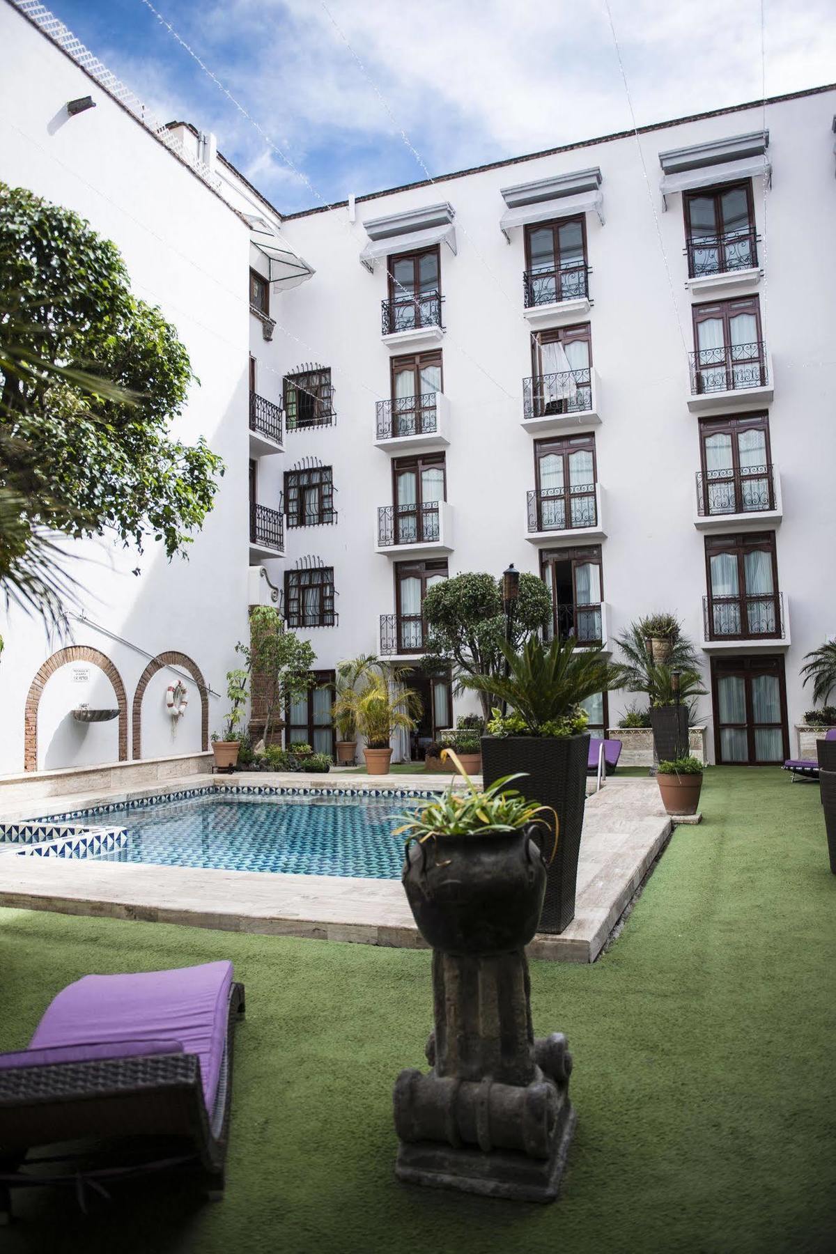 san Pedro Hotel Puebla Bagian luar foto